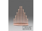 Konstsmide Copper 10 LED Candlestick (25cm x 20cm)